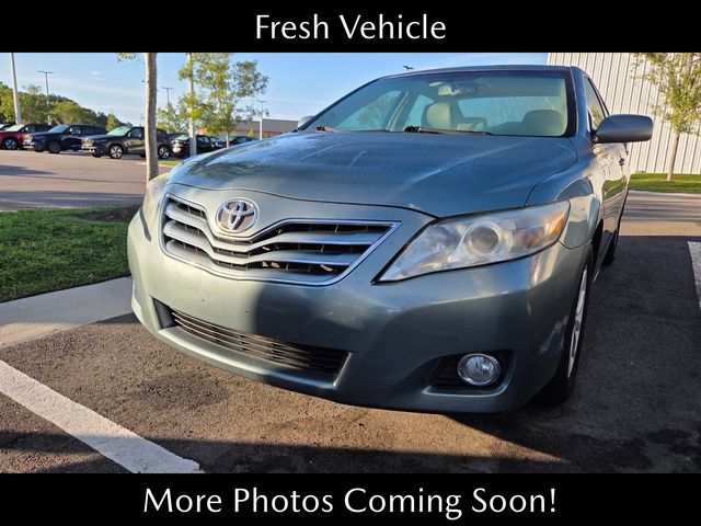 Aloe Green Metallic 2010 Toyota Camry Sedan Front-Wheel Drive 6-Speed Automatic Overdrive