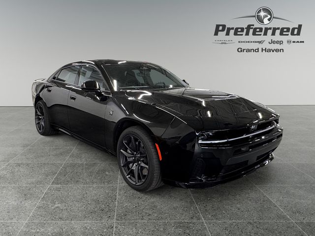 Diamond Black Crystal Pearlcoat 2026 Dodge Charger Scat Pack Sedan AWD Sedan All-Wheel Drive 8-Speed Automatic