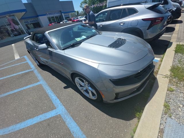 Sharkskin Metallic 2024 Chevrolet Camaro LT1 Convertible RWD Convertible Rear-Wheel Drive Automatic