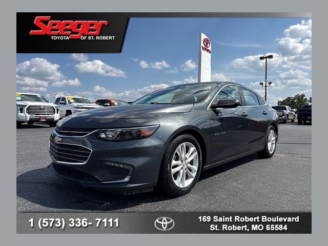 Nightfall Gray Metallic 2017 Chevrolet Malibu Sedan Front-Wheel Drive 6-Speed Automatic