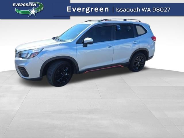 Ice Silver Metallic 2020 Subaru Forester SUV / Crossover All-Wheel Drive Continuously Variable Transmission