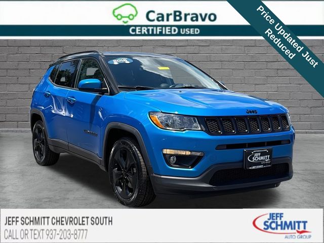Laser Blue Pearlcoat 2018 Jeep Compass SUV / Crossover Front-Wheel Drive 6-Speed Automatic
