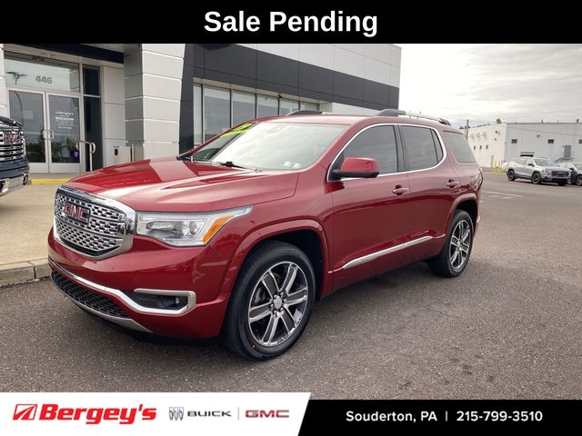 Red Quartz Tintcoat 2019 GMC Acadia Denali AWD SUV / Crossover Four-Wheel Drive 6-Speed Automatic
