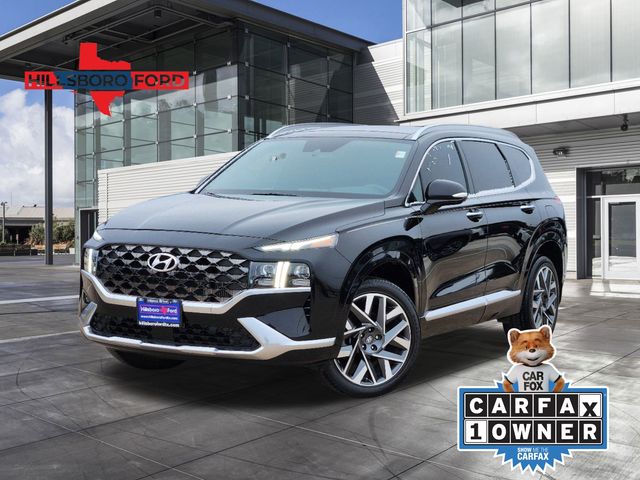 2021 Twilight Black Hyundai Santa Fe Calligraphy AWD SUV