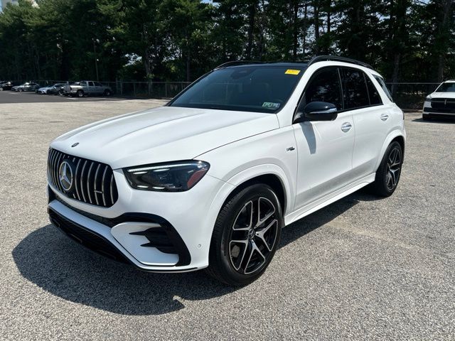 Polar White 2025 Mercedes-Benz GLE SUV / Crossover All-Wheel Drive 9-Speed Automatic