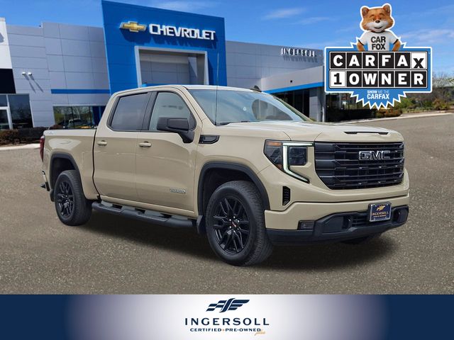 Desert Sand Metallic 2023 GMC Sierra 1500 Pickup Truck Four-Wheel Drive 8-Speed Automatic
