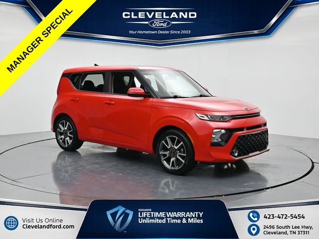 Inferno Red 2021 Kia Soul SUV / Crossover Front-Wheel Drive Continuously Variable Transmission