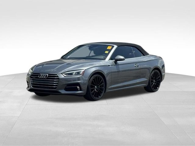 Monsoon Gray Metallic 2018 Audi A5 Convertible All-Wheel Drive 7-Speed Automatic