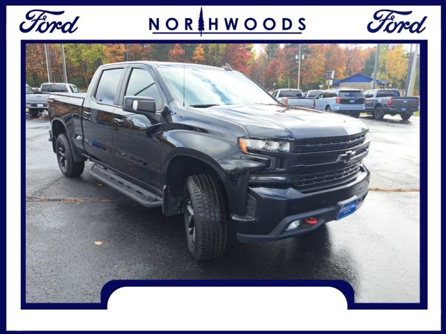 Black 2020 Chevrolet Silverado 1500 Pickup Truck Four-Wheel Drive Automatic