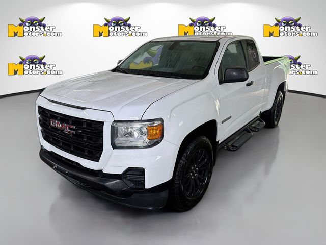 White 2022 GMC Canyon Pickup Truck Four-Wheel Drive 8-Speed Automatic