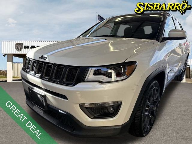 Pearl White Tri-Coat 2019 Jeep Compass Limited FWD SUV / Crossover Front-Wheel Drive 6-Speed Automatic