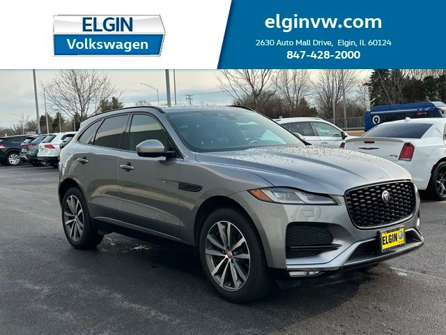 Silver 2022 Jaguar F-PACE P250 S AWD SUV / Crossover All-Wheel Drive 8-Speed Automatic