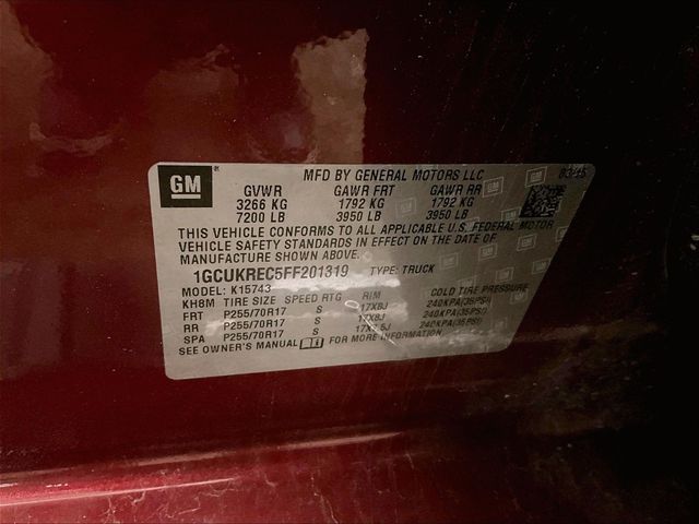 2015 Chevrolet Silverado 1500 LT Red at Sutliff Volkswagen