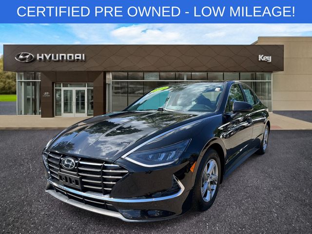 Phantom Black 2021 Hyundai Sonata Sedan Front-Wheel Drive 8-Speed Automatic Overdrive