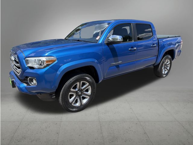 Blazing Blue 2018 Toyota Tacoma Pickup Truck Four-Wheel Drive 6-Speed Automatic