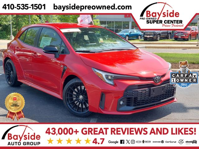 Supersonic Red 2024 Toyota GR Corolla Hatchback All-Wheel Drive 6-Speed Manual
