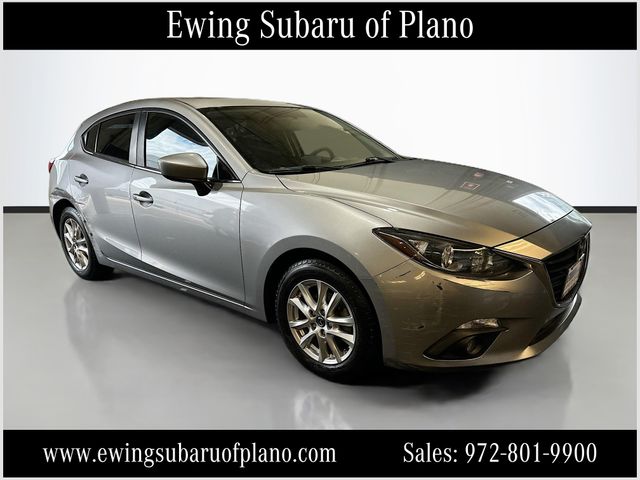 Liquid Silver Metallic 2015 Mazda MAZDA3 i Touring Hatchback Hatchback Front-Wheel Drive 6-Speed Automatic