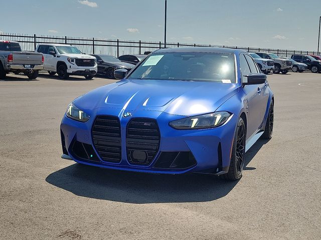 Frozen Portimao Blue Metallic 2025 BMW M3 Sedan All-Wheel Drive 8-Speed Automatic
