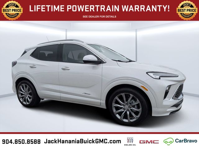White Frost Tricoat 2024 Buick Encore GX SUV / Crossover Front-Wheel Drive Continuously Variable Transmission