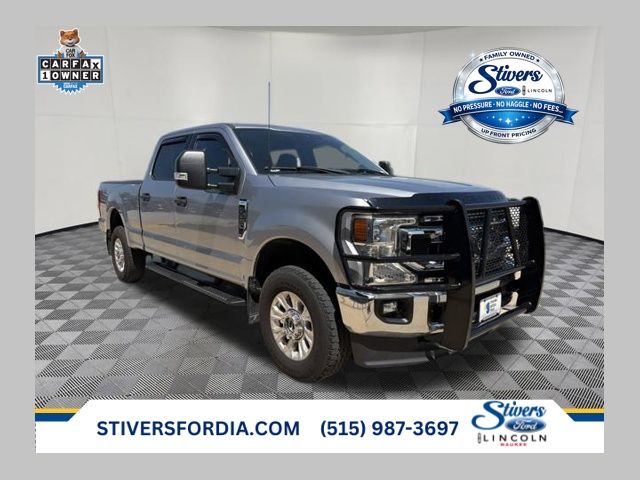 Silver Metallic 2022 Ford F-250 Super Duty Pickup Truck Four-Wheel Drive Automatic