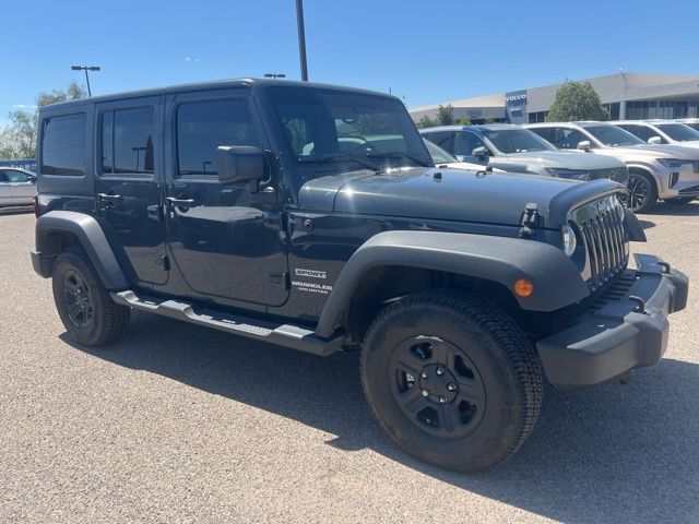 Rhino Clearcoat 2017 Jeep Wrangler Unlimited Sport 4WD SUV / Crossover Four-Wheel Drive 5-Speed Automatic
