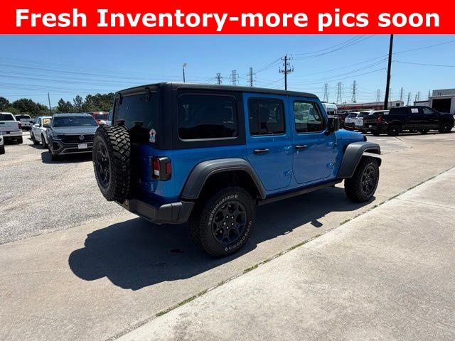 2023 Jeep Wrangler Base 4xe Blue at DeMontrond Gulf Freeway