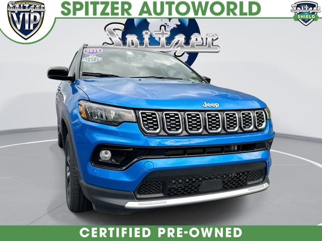 Blue Pearl 2025 Jeep Compass SUV / Crossover Four-Wheel Drive 8-Speed Automatic