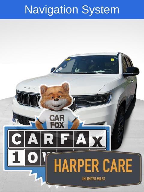 Bright White Clearcoat 2025 Jeep Wagoneer 4WD SUV / Crossover Four-Wheel Drive 8-Speed Automatic