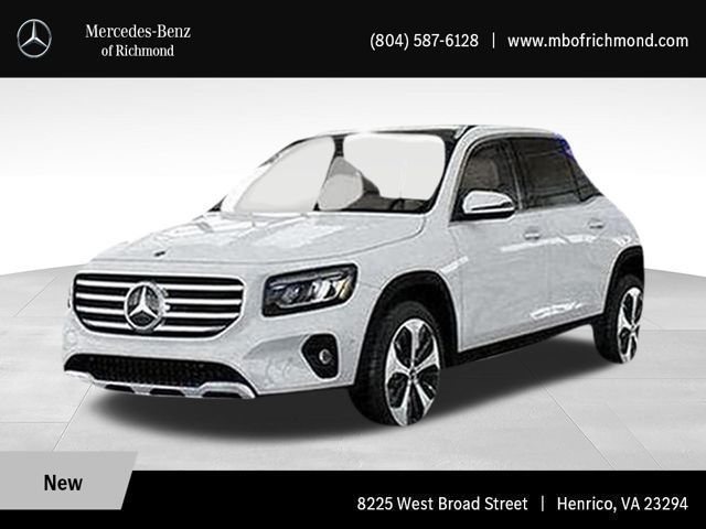 Polar White 2026 Mercedes-Benz GLB 250 4MATIC SUV / Crossover All-Wheel Drive 8-Speed Dual Clutch