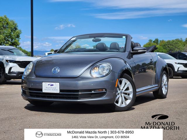 Platinum Gray Metallic 2013 Volkswagen Beetle Convertible Front-Wheel Drive 6-Speed Dual Clutch