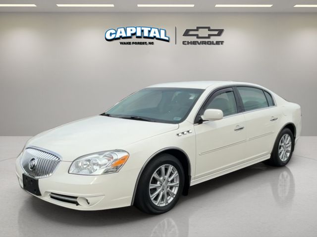 White Opal 2011 Buick Lucerne Sedan Front-Wheel Drive 4-Speed Automatic