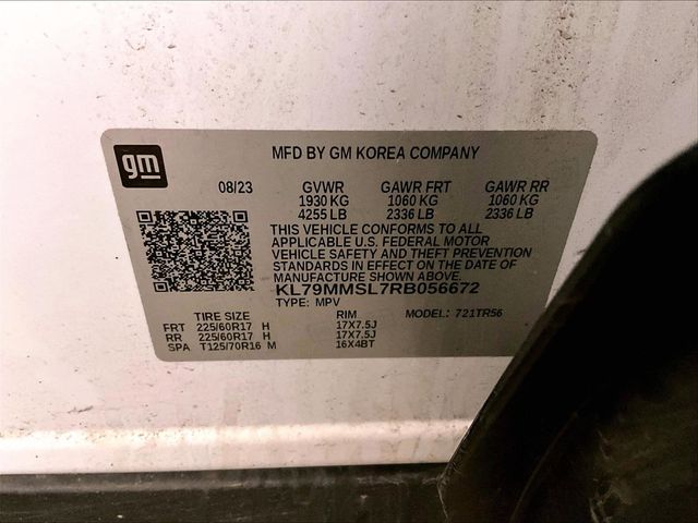 2024 Chevrolet TrailBlazer LS White at Carlisle Cadillac Buick GMC