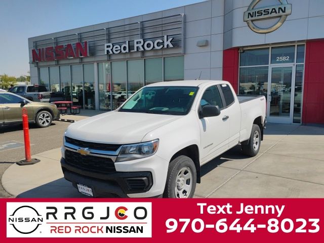  2021 Chevrolet Colorado Work Truck Extended Cab 4WD   