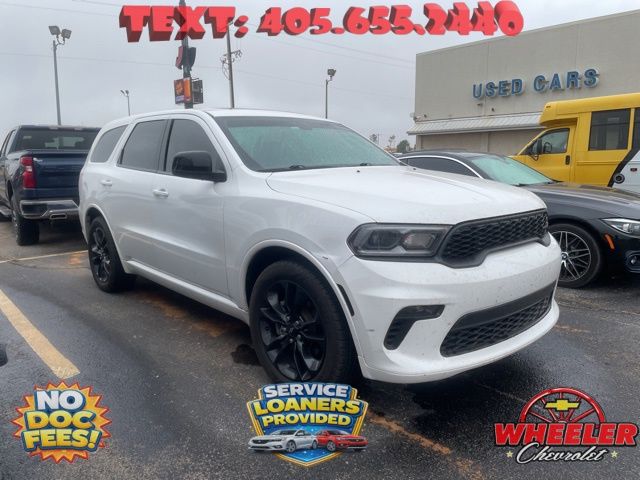 Vice White 2021 Dodge Durango GT RWD SUV / Crossover Rear-Wheel Drive 8-Speed Automatic