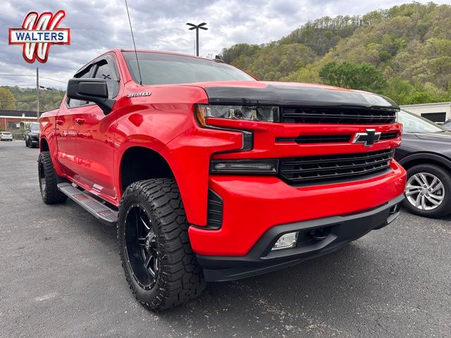 Red Hot 2019 Chevrolet Silverado 1500 RST Crew Cab 4WD Pickup Truck Four-Wheel Drive 8-Speed Automatic