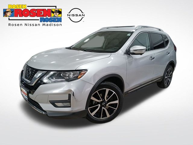 Brilliant Silver Metallic 2020 Nissan Rogue SL AWD SUV / Crossover All-Wheel Drive Continuously Variable Transmission