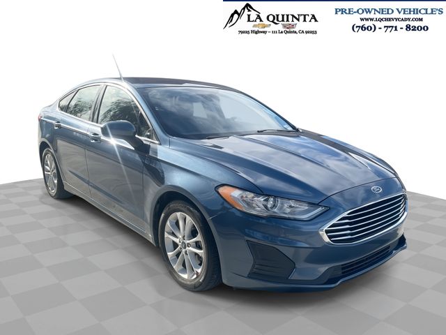 Blue Metallic 2019 Ford Fusion SE Sedan Front-Wheel Drive 6-Speed Automatic