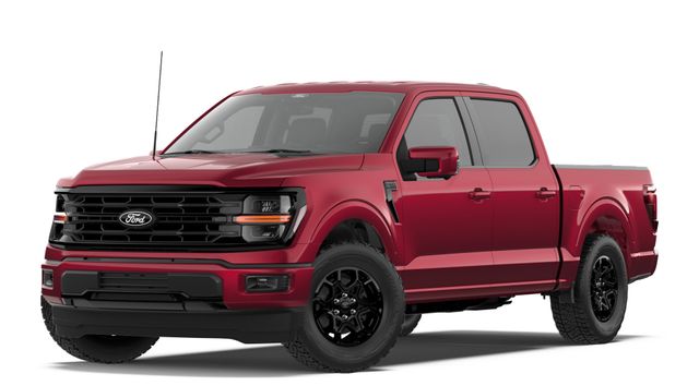 Ruby Red Metallic Tinted Clearcoat 2026 Ford F-150 Pickup Truck Four-Wheel Drive Automatic