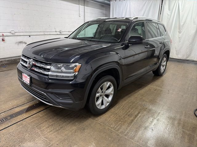 Deep Black 2018 Volkswagen Atlas S 4Motion SUV / Crossover All-Wheel Drive 8-Speed Automatic