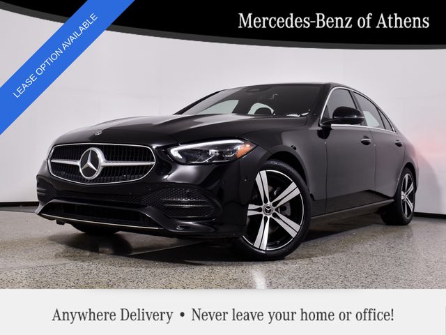 Black 2025 Mercedes-Benz C-Class C 300 RWD Sedan Rear-Wheel Drive 9-Speed Automatic