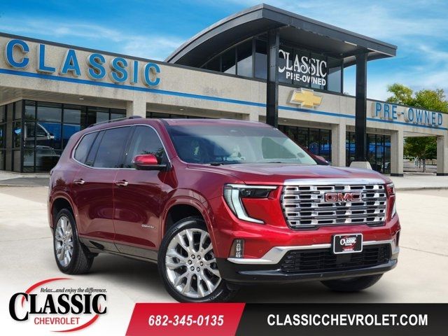 Volcanic Red Tintcoat 2024 GMC Acadia Denali FWD SUV / Crossover Front-Wheel Drive 8-Speed Automatic