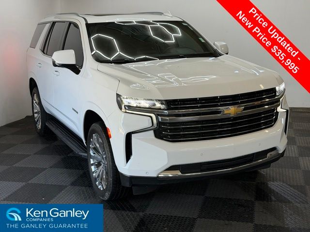 Summit White 2021 Chevrolet Tahoe SUV / Crossover Four-Wheel Drive Automatic