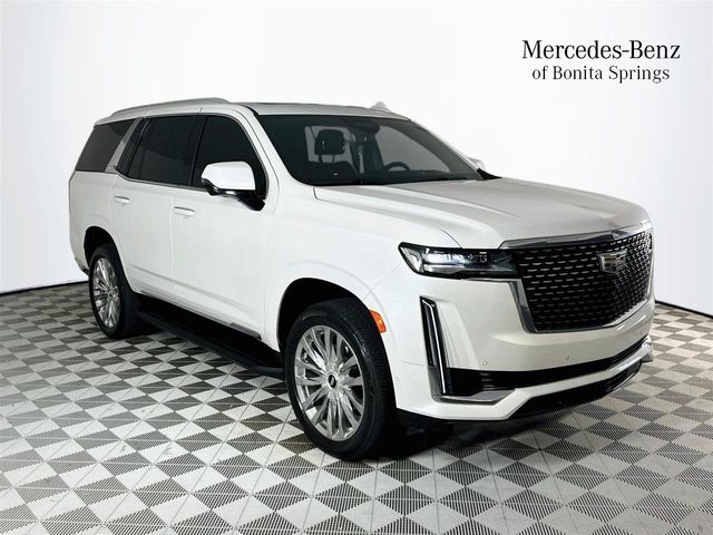 Crystal White 2024 Cadillac Escalade SUV / Crossover Four-Wheel Drive Automatic