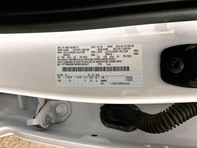 2024 Ford F-250SD Lariat White at Grove City Ford