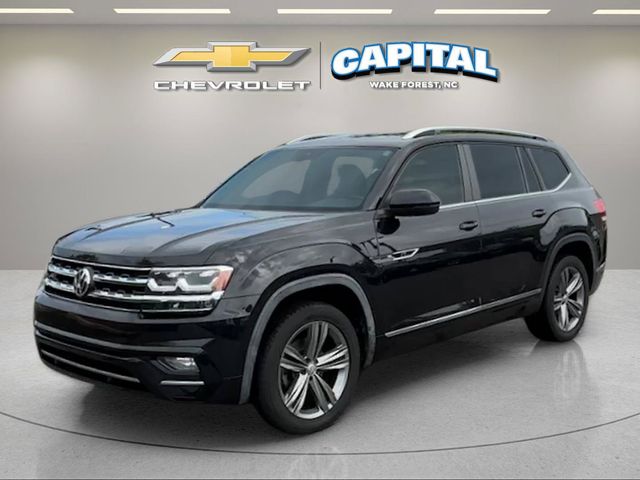 Deep Black Pearl 2019 Volkswagen Atlas SUV / Crossover All-Wheel Drive 8-Speed Automatic