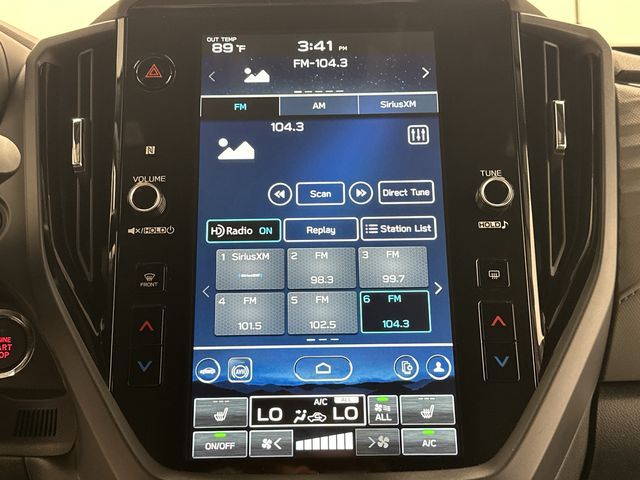 2025 Subaru Forester Hybrid Sport White at Rafferty Subaru