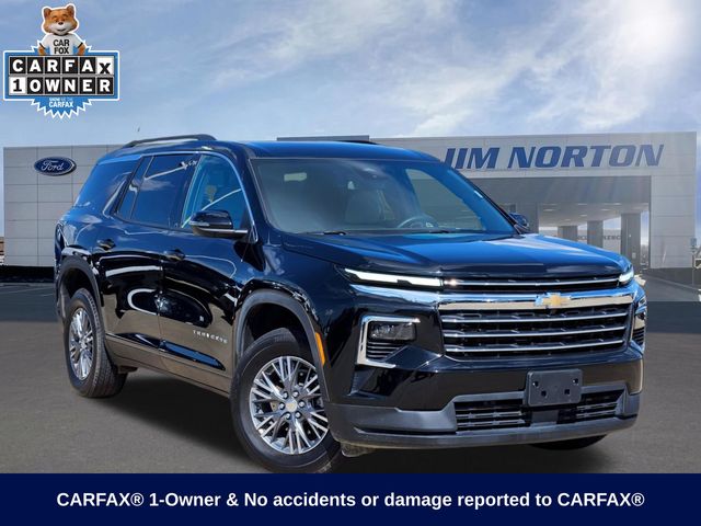 Black Metallic 2025 Chevrolet Traverse SUV / Crossover Four-Wheel Drive 8-Speed Automatic