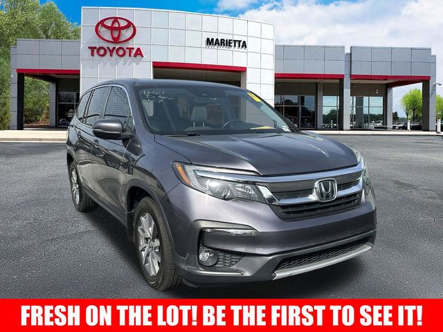 Lunar Silver Metallic 2020 Honda Pilot EX-L FWD SUV / Crossover Front-Wheel Drive 6-Speed Automatic