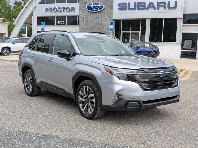 Ice Silver Metallic 2026 Subaru Forester Touring Crossover AWD SUV / Crossover All-Wheel Drive Continuously Variable Transmission