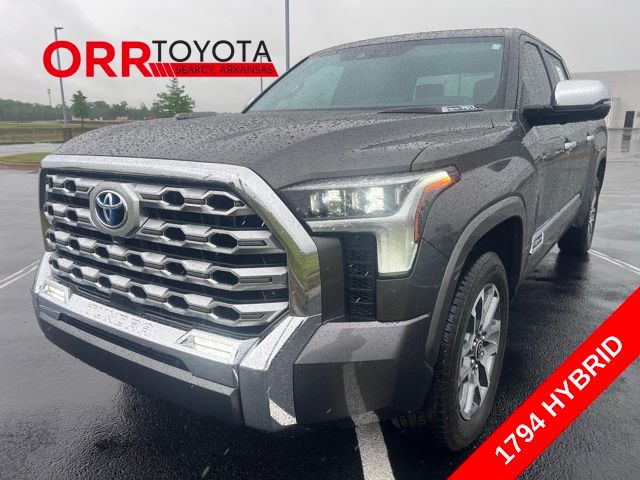 Magnetic Gray Metallic 2024 Toyota Tundra Hybrid Pickup Truck 4X2 Automatic